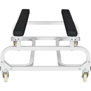 Watercraft Pwc Dolly - 1000 Lbs Laadvermogen, Verstelbare Stapelbedden, 4 Zwenkwielen met 2 Remmen. Robuuste Jetskistandaard voor het Vervoeren van Kajaks, Jetski'S, Speedboten en Waterscooters.