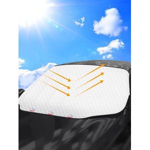 Auto voorruit, voorruit zonnescherm, UV-bescherming voor zomer, zon, stof, sneeuw, ijs, vorst, 193 * 126cm