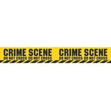 Crime Scene afzetlint/markeerlint 6 meter - Markeerlinten - Politie/Crime/halloween themafeest accessoires feestartikelen en speelgoed