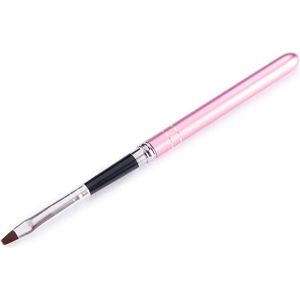 Cosmetics Zone Gelborstel Afsluitbaar Roze Zilver nummer 4 #20
