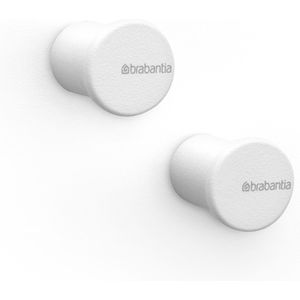 Brabantia MindSet Handdoekhaakjes - 2 stuks - Mineral Fresh White