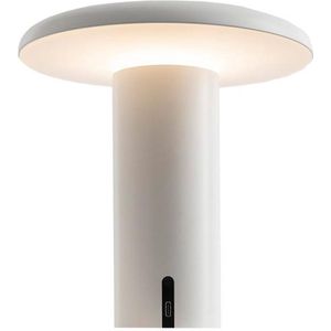 Artemide Takku Tafellamp LED Oplaadbaar Painted White