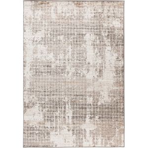Lalee Milas | Modern Vloerkleed Laagpolig | Silver Beige | Tapijt | Karpet | Nieuwe Collectie 2024 | Hoogwaardige Kwaliteit | 80x150 cm