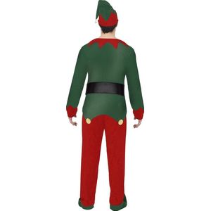 SMIFFY'S - Verkleedkostuum Elf voor heren Kerst - XL