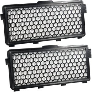 HEPA Filter geschikt voor Miele SF-AH50 / 7226170 | Inclusief koolstof tegen geurtjes | Set van 2 stuks | O.a. geschikt voor Miele Compact C1, Complete C2, Complete C3, S4 (S4000 > S4999), S5 (S5000 > S5999), S8 (S8000 > S8999) | Multaparts® huismerk