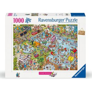 Ravensburger puzzel Holiday resort 3: The Pool - Legpuzzel - 1000 stukjes