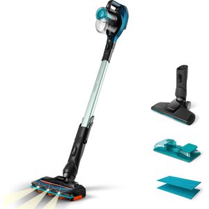 Philips SpeedPro Aqua - Steelstofzuiger - Draadloos - Met Dweilfunctie