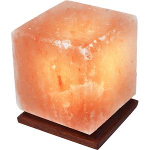 Himalayan Salt USB Lamp Square Shape - Draagbare Natuurlijke Harmonie