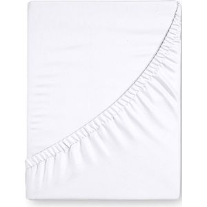 Hoeslaken 80x200 - Gladde Katoen - Hotel Comfort - Lange Levensduur - Wit