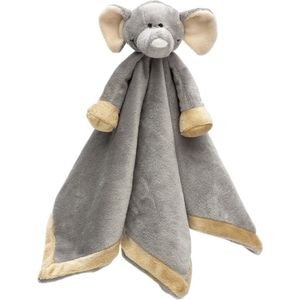 Teddykompaniet - Diinglisar - Knuffeldoek - Comforter - Olifant- Grijs