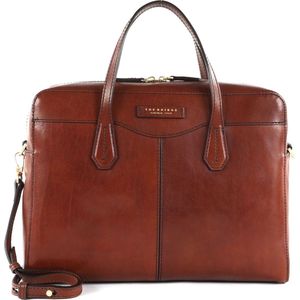 The Bridge Laptoptas / Werktas - Dames - 13 inch - Leer - Gloria - Cognac