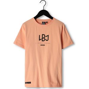 Indian Blue Jeans T-shirt Ibj Backprint Polo's & T-shirts Jongens - Polo shirt - Oranje - Maat 110