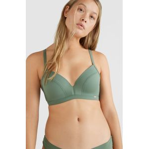 O'Neill Zwembroek Women PANAMA TOP B/E CUPS Blauwgroen 40C - Blauwgroen 78% Regenerated Polyamide (Econyl), 22% Elastane