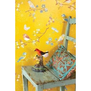 Eijffinger Pip Studio behang Early Bird Yellow