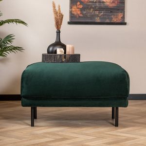 Bronx71® Hocker Denver velvet groen