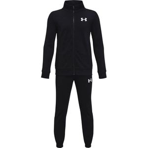 Under Armour UA Rival Knit Track Suit Jongens Trainingspak - Zwart