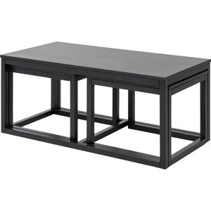Sohome Salontafel Aixa - Eiken - 120 x 60cm - Set van 3 stuks