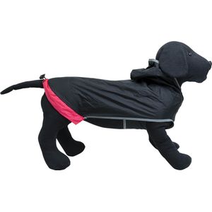 Jack and Vanilla OUTDOOR - Hondenregenjas - Zwart - Ruglengte 60cm