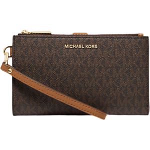 Michael Kors Smartphoneportefeuille Dames Portemonnee - Bruin - One Size
