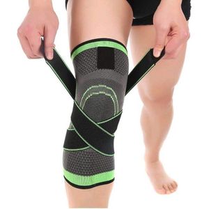 3D professionele kniebrace - Kniebrace sport - Knieband - Compressieband - Kniebrace volwassenen - Maat L