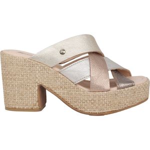 Pikolinos w1y-1796clc - dames sandaal - zilver - maat 39 (EU) 6 (UK)