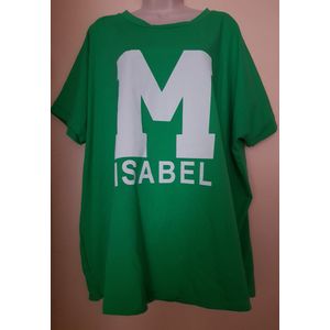 Dames T shirt M Isabel Gucci groen One size42/46