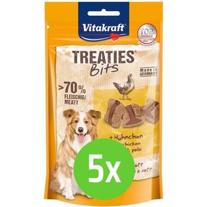 Vitakraft Treaties Bits Bacon Style - 120 gram - 5 verpakkingen