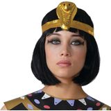 Fiestas Guirca Verkleed haarband Cleopatra - goud - Egypte thema party - Carnaval diadeem