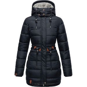 Gewatteerd & Winddicht Marikoo Daliee - Winterjas Dames - Volwassen - Capuchon - Navy - XL