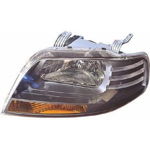 Chevrolet Kalos, 2002 - 2008 - koplamp, 5 drs Hatchback, H4, elektr verstelb, smoke, links