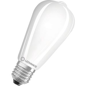 Ledvance Classic LED E27 Peer Filament Mat 6.5W 730lm - 827 Zeer Warm Wit | Vervangt 55W