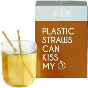 Duurzame cocktail rietjes van STRO - 500 stuks