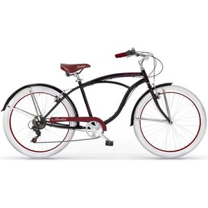 MBM Honolulu - Cruiser Fiets - Heren - 47 cm - Zwart