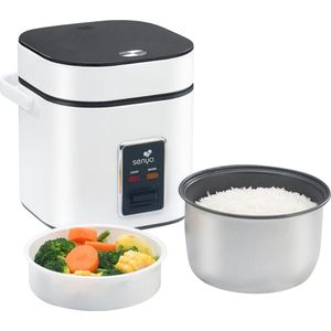 Rijstkoker - 2L Rice Perfect, stoomkoken, warm houden, automatische uitschakeling, 400 W