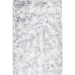 Bolero | Hoogpolig Vloerkleed | Silver | Hoogwaardige Kwaliteit | 160x230 cm