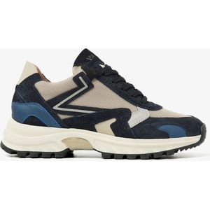 VIA VAI Danae Nicole Sneakers - Zwart Beige Blauw - Maat 40