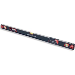 1200 mm waterpas - blauw/rood - hoge kwaliteit, Spear & Jackson