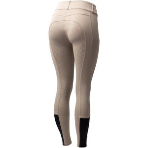 Horze Evelyn dames fullseat rijbroek , Simply taupe, 32