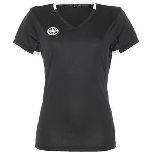The Indian Maharadja Tech Shirt  Sportshirt - Maat 140  - Meisjes - zwart/wit