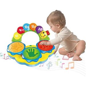 Speelgoed - Stimulerend - Speelgoed 1+ Jaar - Met Muziek - Met Verlichting - Handtrommel