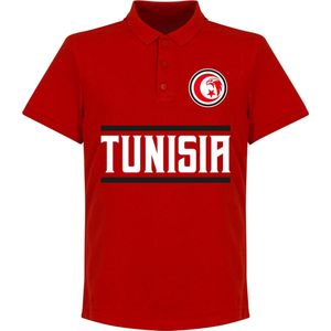 Tunesië Team Polo Shirt - Rood - 5XL