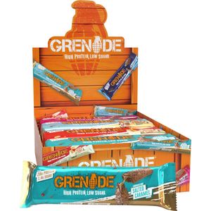 Grenade Carb Killa Protein Bar Selection Box - Proteine Repen Mix Box - Eiwitreep - 12 repen (720 gram)