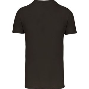 Dark Khaki T-shirt met ronde hals merk Kariban maat L