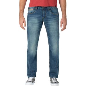 TIMEZONE Heren Jeans Broeken Slim Edward slim Fit Blauw 30W / 34L Volwassenen