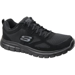 Skechers Burns 52635-BBK, Mannen, Zwart, sneakers, maat: 45,5 EU