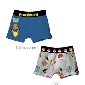 Set van 2 Pokemon boxershorts / onderbroeken, Maat 7/8 jaar
