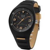 Ice Watch P. Leclercq - Black beige 018947 Horloge - Siliconen - Zwart - Ã˜ 42 mm