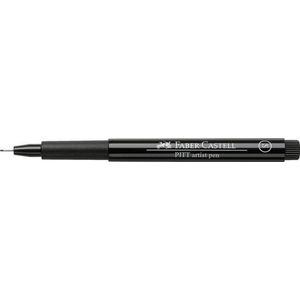 Faber-Castell fineliner - Pitt Artist Pen - S - zwart - FC-167199