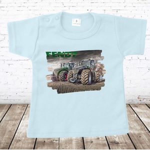 Baby t-shirt Fendt trekker -Fruit of the Loom-68-t-shirts jongens