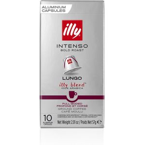 Illy Lungo Intenso Koffiecups - Intensiteit 7/9 - 10 x 10 capsules